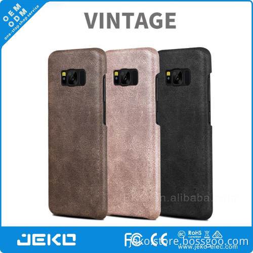 2017 newest good quality PU leather phone cover for Samsung s8
